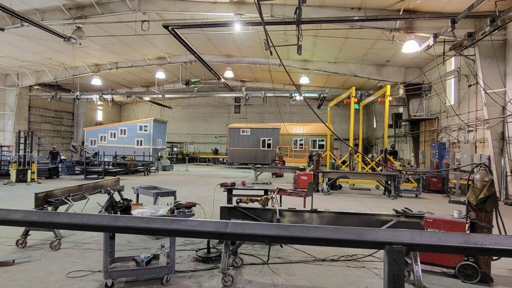 Tiny House Experts manufacturing team and factory-built housing work